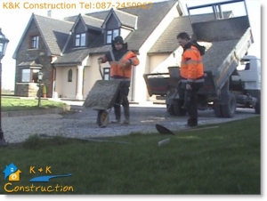 Driveway Replacement Cork with K&K Construction Tel:087-2450967